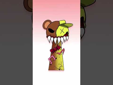 Sprunki mr. Bear 🐻 & Mard Retake SYMBIOSIS Phases #sprunki #incredibox #incrediboxsprunki