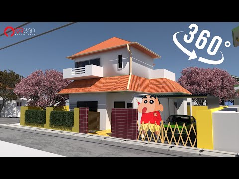 VR 360 - Shinchan  House Reallife