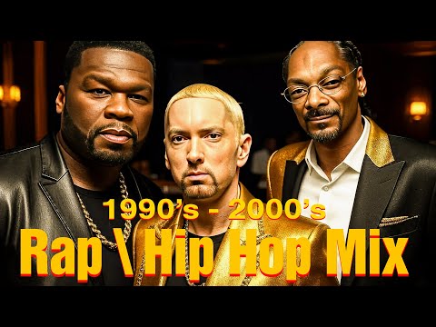 TOP OLD SCHOOL HIP HOP🔥Ice Cube, Snoop Dogg,2Pac , Dr  Dre, Eminem,DMX, Xzibit, Method Man,50 Cent✅