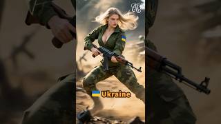 Stunning Female Tank Soldiers run ep24 #military #animals #midjourney #heroic AI Military Uniform