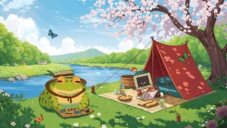 Spring Chill Vibes 🌸 Calm Beats for a Peaceful Mind - Lofi Chill Mix - Aesthetic Lofi