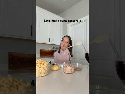 If it’s tuna casserole… I’m in!🙋🏽‍♀️ #nostalgia #dinner #food #mukbang #cooking #shorts #yummy