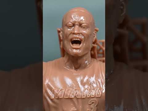 Miami Heat legend Dwyane Wade! 🔥 #3dprinting #3dprinter #phrozen