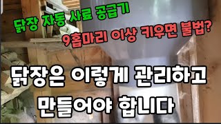 닭을 키울꺼라면 이 영상이 큰 도움이 될겁니다 고민이 사라집니다~ #닭장만드는방법 #닭키우는방법 #닭사료아끼는법 #닭키우기 #닭장자동사료공급기