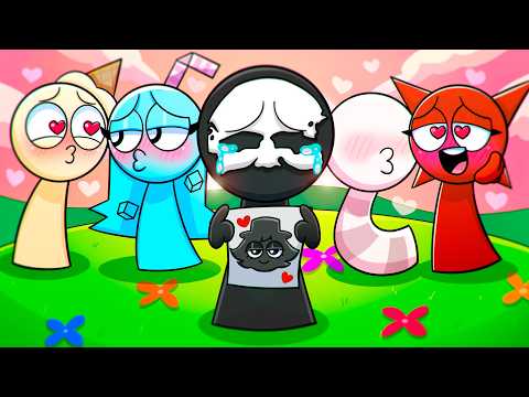 ALL SPRUNKI OC COUPLES! Incredibox Sprunki OC Animation