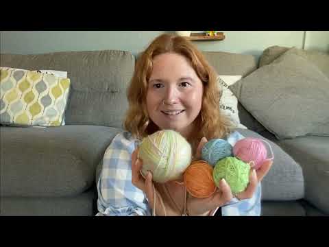 Getting back to stitching - rediscovering my stash - Crochet vlog