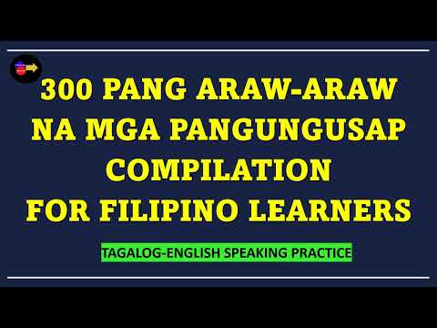 300 PANG ARAW-ARAW NA MGA PANGUNGUSAP COMPILATION 2025 #englishtagalogtranslation
