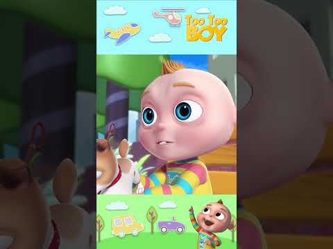 Too Too Boy | Babysits The Pet Dog Part - 1 | #shorts  #youtubeshorts #animation #tootooboy