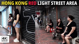🇭🇰 Hong Kong’s Secret Red Light Zone | Red Light District Temple Street 【4K】Walking Tour 2025