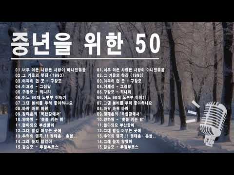 50대이상이 들으면 정말 좋아할 노래 추천곡✨ 7080년대 가장 감동적인 노래 ✨ 주옥같은7080 노래모음100곡✨7080세대가 좋아할만한 추천 노래