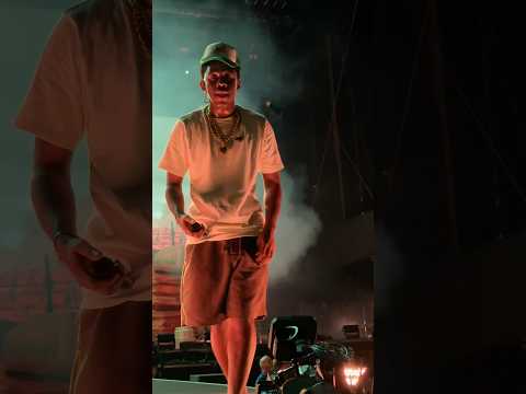 Tyler The Creator performing to YOU & waves 😳 #shorts #love #music #like #funny #fyp #rap #foryou