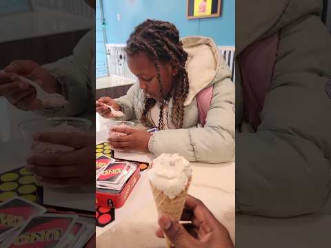 ice cream date with my daughter 😁 #icecream #fatherdaughter #father #daughter #love #date #memories