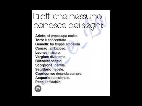 E voi che segno siete?💅💖