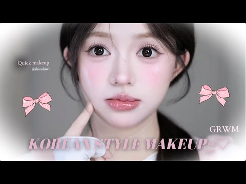 Korean Soft Girl Makeup ˚₊✧🎀 Too Cute Not To Try!