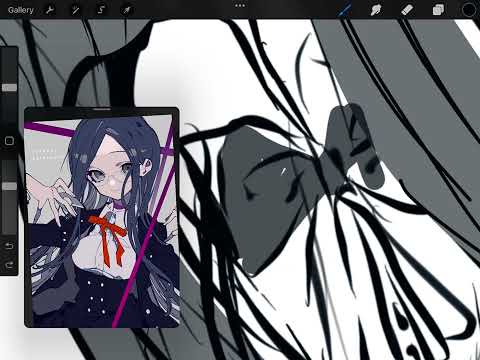 Drawing Tsumugi Shirogane