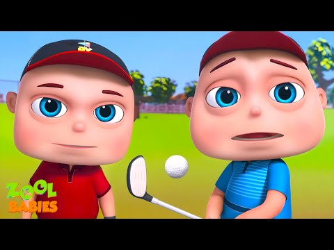 Zool Babies Playing Golf Episode | Zool Babies Series | Cartoon Animation For Kids