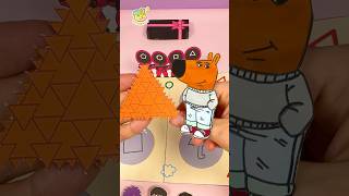 Chill Guy Squid Game game book📘 DIY✂️