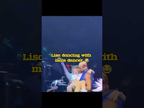 Frederic watching Lisa show 🤯😱#lisa #fypシ゚viral #ytshorts #blackpink @wearelloud