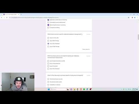 Microsoft Azure Fundamentals (AZ-900) practice quiz 1/2