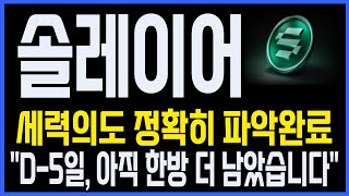 [솔레이어 코인] 긴급속보! "세력의도 정확히 파악완료!". #솔레이어 #솔레이어코인 #솔레이어바이낸스 #솔레이어업비트 #솔레이어상장 #솔레이어분석 #솔레이어라이브 #솔라나