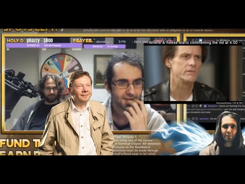 Athene and Reese on Jim Carrey, Eckhart Tolle Enlightenment
