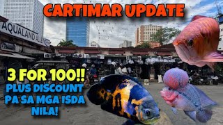 CARTIMAR AQUALAND ALLEY LATEST FISH PRICE UPDATE!! 3 FOR 100 PLUS MAY DISCOUNTS PA!!😱😱😱