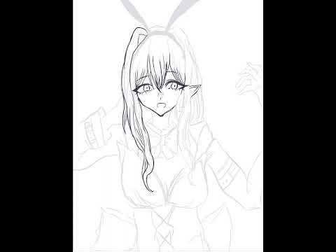 Drawing and colouring process
