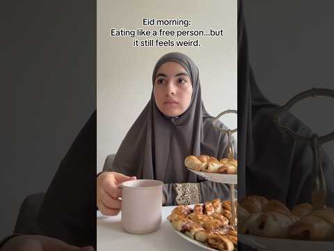 You felt the same too?🥴#eid #eidmubarak #muslim #islam #fypviral