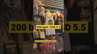 Is it worth to visit Pattaya Floating Market Thailand
