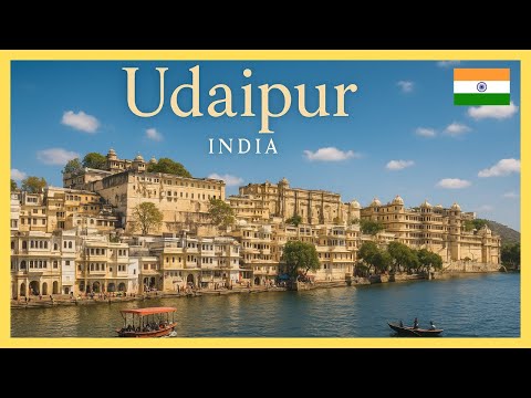 Secrets of beautiful Udaipur - the City of Lakes and Palaces - India - 4k