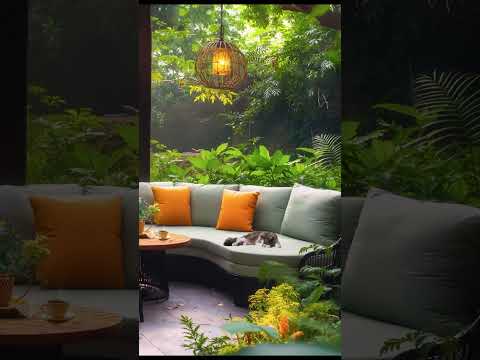 Relaxing Jazz Music With Nature Coffee Ambience ☕ Soft Jazz Instrumental for Work & Study