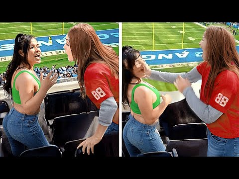 Karen SLAPS Her Then Gets A$$ WHUPPED On Live TV!