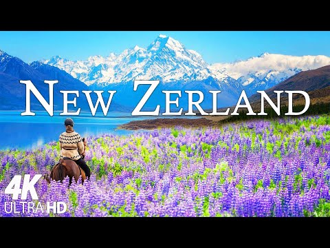 New Zealand 4K – Breathtaking Landscapes & Relaxing Music | Scenic Nature Film
