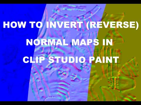 Invert Normal Maps in ClipStudio Paint