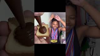Simone Biles Can’t Hear The Hate Over The Gold 🥇#comedy #skit #simonebiles #viralvideo