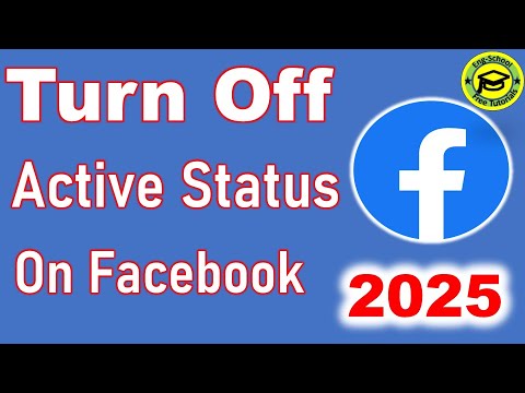 How to turn off Facebook Online active status | How to hide Facebook online status
