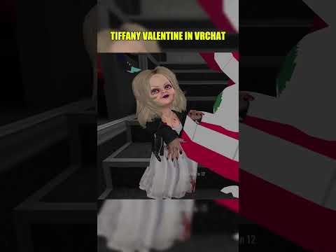 OMG IT'S TIFFANY VALENTINE #chucky #hazbinhotel #vrchat #tiffanyvalentine #va