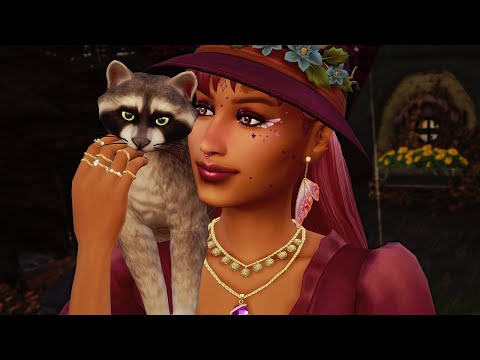Morgan & Cashew Fleur 🌷 The Sims 4 Halloween CAS 🌷 No Commentary Gameplay Longplay