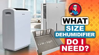 What Size Dehumidifier Do I Need? 📏: Informational Guide | HVAC Training 101