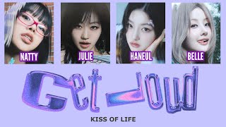 Get Loud -KISS OF LIFE（키스오브라이프)- 日本語字幕 和訳 歌詞 カナルビ パート分け