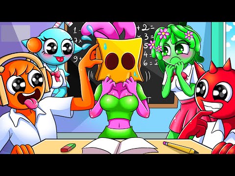 THE EARLY YEARS... PINKIE HIDE FACE At School?! | Incredibox Sprunki Animation