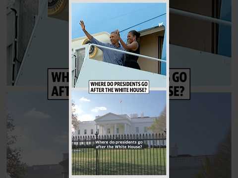 Where do presidents go after the White House?