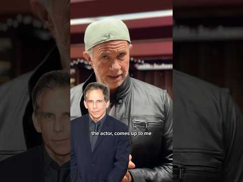 Thanks, Ben Stiller for lending Chad Smith your drum kit for the album!! 🕶️ #whobelievesinangels