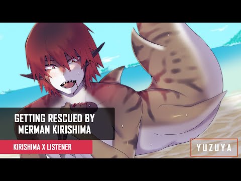Getting Rescued By Merman Kirishima | Kirishima x Listener | MERMAY