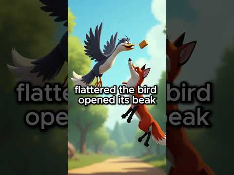 The Clever Fox and the Bird #motivation #shorts
