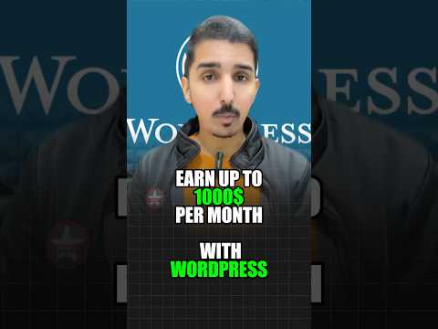 Earn up to 500 Dollars with Wordpress | Make Money with Wordpress | Make Money Online
