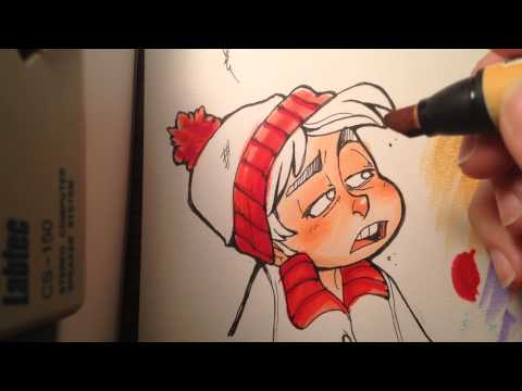 real-faker Presents: A Not Especially Entertaining MARKER COLORING Tutorial