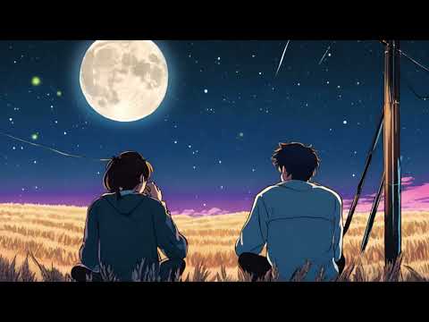 🌙 "Chill Vibes Under the Moonlight | Lofi Beats to Relax in the Wheat Fields 🌾"
