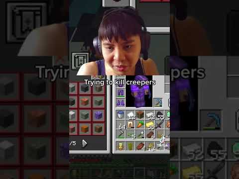 trying to kill the creeper and neutralize the threat