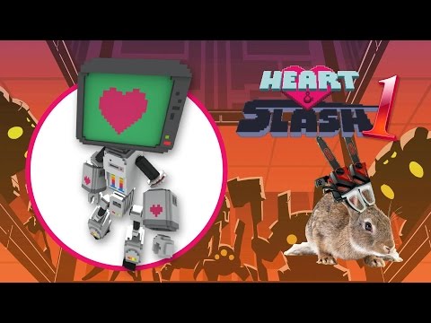 CHAINSAW BUNNY EARS!!! - LetsTry - Heart&Slash - 1 - Playthrough
